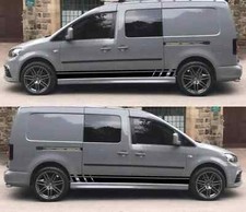 VW Caddy Graphics Side Stripes