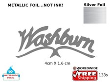 Washburn guitar headstock