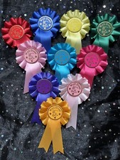 10 x Mini Well Done Rosettes