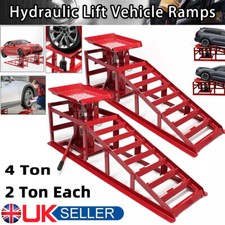 2x Car Ramp Height Adjustable