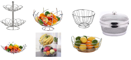 Chrome fruit storage - fruit,