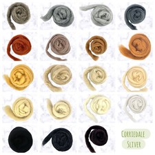 Corriedale Wool Sliver