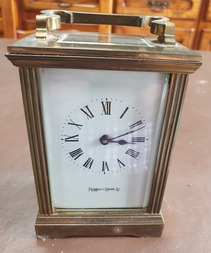 Small carriage clock - clock,, mappin