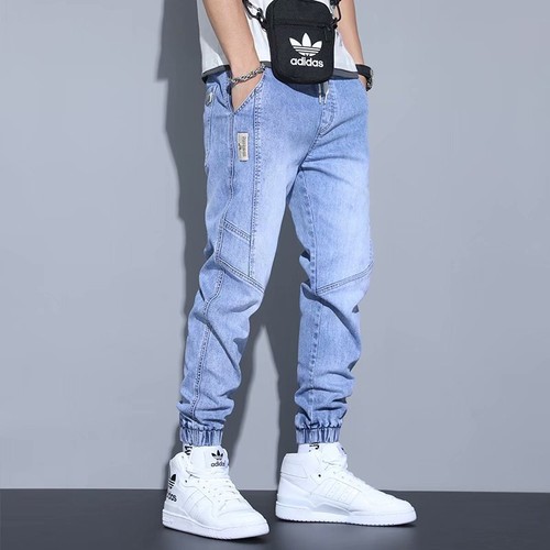 Mens cuffed jogger jeans - cuffed,