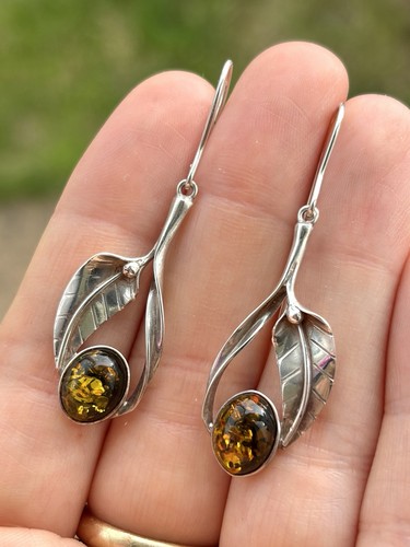 Vintage sterling silver green - vintage,