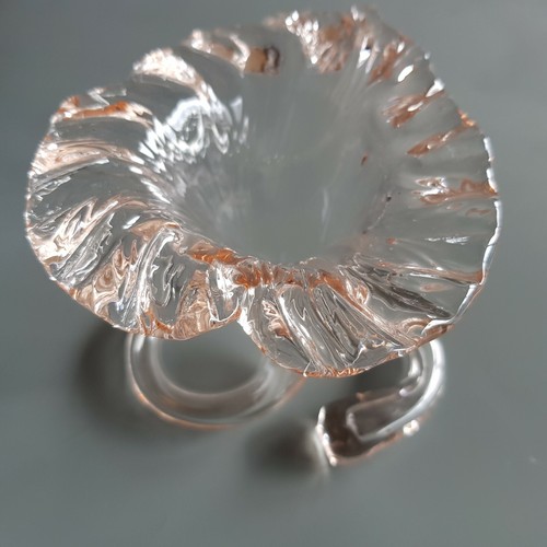 Art glass vase - , trumpet