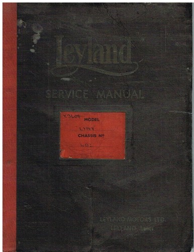 Leyland lynx wdz series - lynx,
