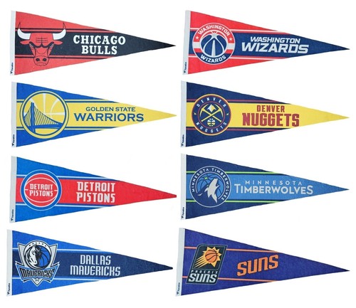 Nba basketball pennant flag - basketball,