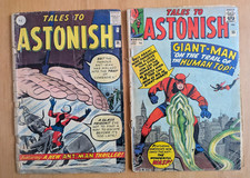 Tales to Astonish #36 2nd Ant-Man in Costume & #55 Giant Man - Low Grade
