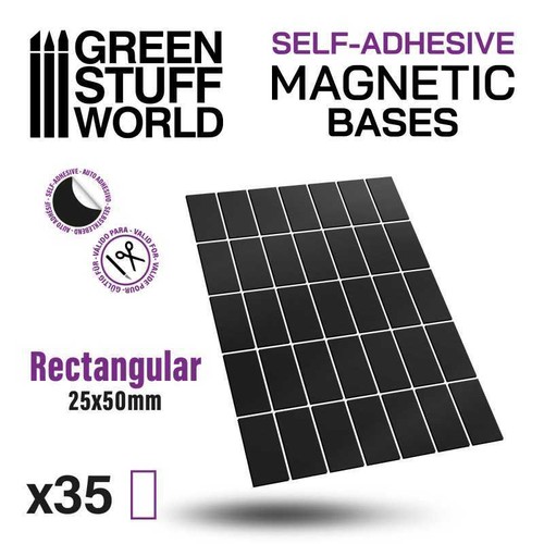 Rectangular 25x50mm self - 25x50mm,