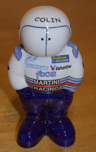 Ceramic colin mcrae figure - mcrae,