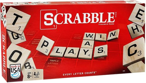 Scrabble board game - board,