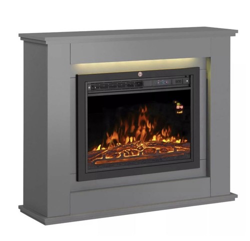 Modern electric fireplace - modern,