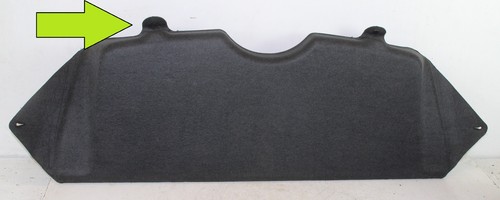 Parcel shelf load - , compartment