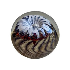 Vintage Glass Paperweight 