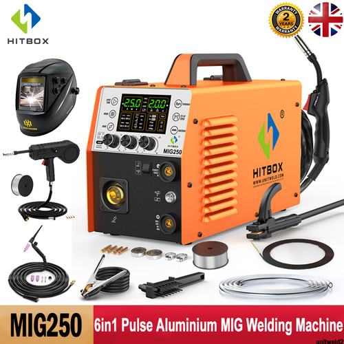 Hitbox 250amp 240v gas gasless - hitbox, gas/gasless