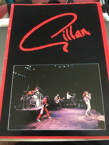 Gillan show tour programme - gillan,