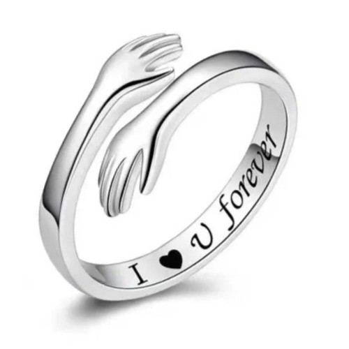 925 sterling silver love hug - sterling,