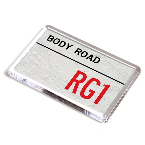 Fridge magnet body road - magnet,