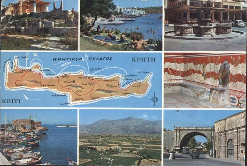 Vintage greece crete - vintage,
