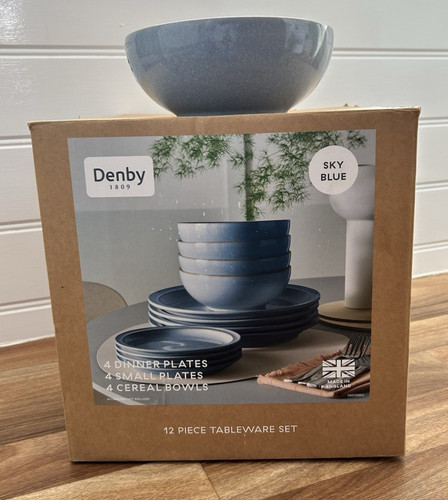 Denby sky blue boxed piece - denby,