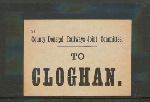 County donegal railways - county,