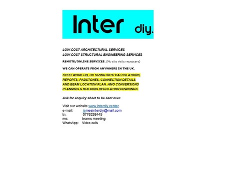 Low cost architectural and - low,