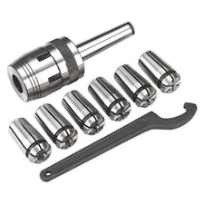Sealey Mill Chuck Set Mt2-M10