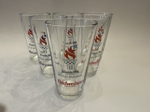 Set six 16oz budweiser 1996 - of,