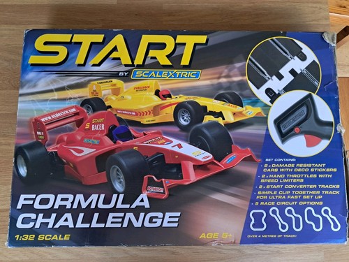 Scalextric start formula - start,
