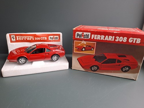 Rare boxed polistil ferrari - boxed,