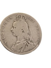 Queen victoria silver coin - silver,
