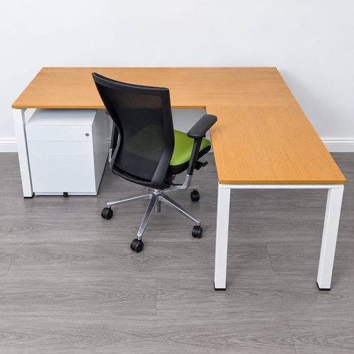 Radial desk light oak - desk,,