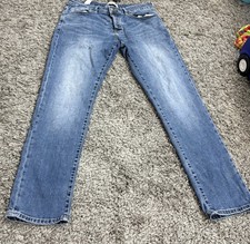 883 Police Jeans Mens W34 L31 Blue Native Regular Stretch Denim Skaters Biker