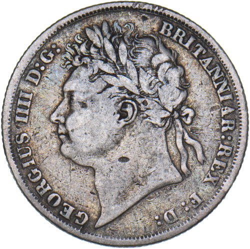 1824 shilling george iv - -,