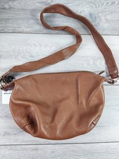 Whistles Brown Leather Shoulder/Crossbody Bag – Genuine Leather – Used, Good Con