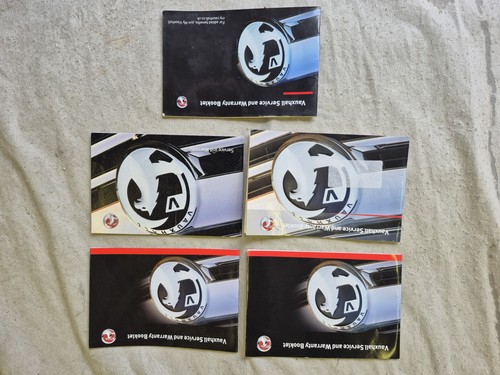 Vauxhall service book all - 5,