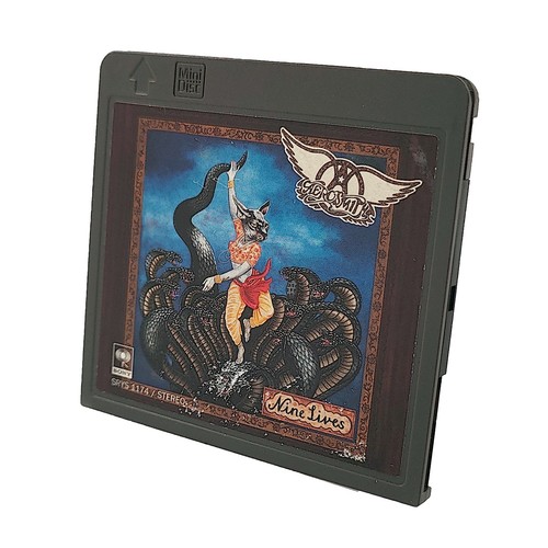 Aerosmith nine lives minidisc - aerosmith,