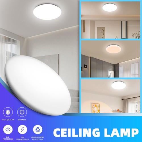 Led ceiling light round - round, panel