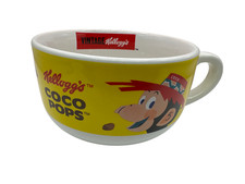Vintage Kelloggs Coco Pops Mug Bowl With Handle Breakfast Cereal D4.75" H2.75"
