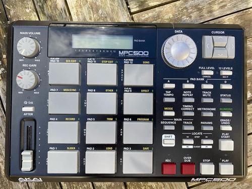 Akai mpc 500 drum machine - mpc,