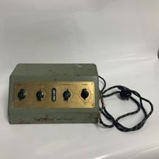 Vintage 1950s Grundig 3 Microphone Mixer – Untested – Wire Needs Replacing