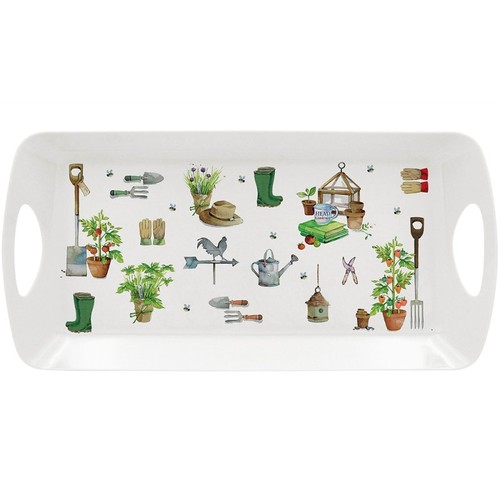 Medium serving tray - tray, garden