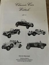 Classic Car Wittek Replica Kit Car Sales Information Brochure Frameable Germany