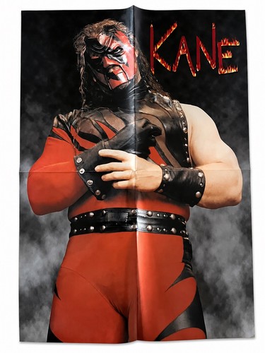 Vintage wwf kane poster wwe - poster,