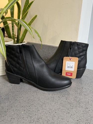 Cotton traders black - black, leather