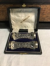 Sterling silver rimmed knife