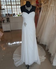 Wedding Dress Sz 12 Demetrios Bride Vintage/Beach style