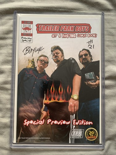 New sealed rare signed trailer - new,