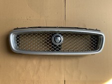 Jaguar X Type Facelift 2007 - 2010 Silver Front Grill Mesh (A1)